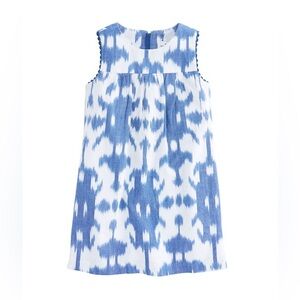 Vineyard Vines Girls Ikat Pattern Shift Dress